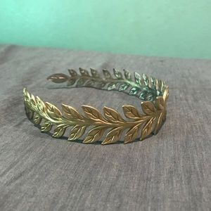 Gold Laurel Lead Headband